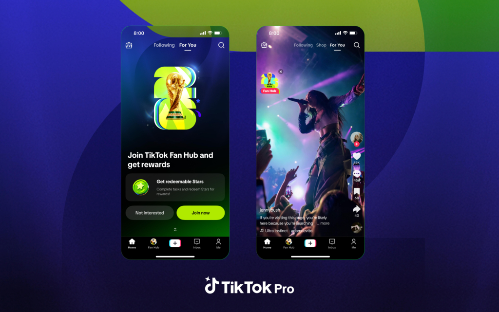 TikTok запускает отдельное приложение для событий и фанатских сообществ
