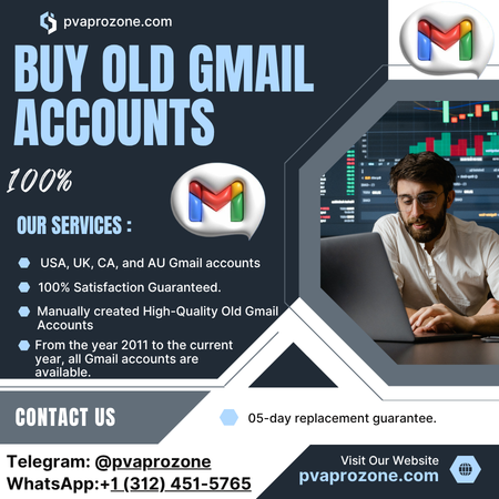 Top Platforms to Purchase Aged Gmail Accounts in the...