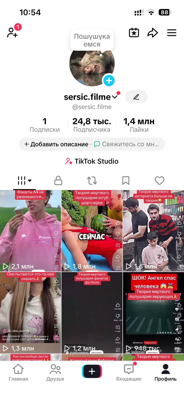 Франція□Можна відкрити монетизацію▪︎Розважальний контент