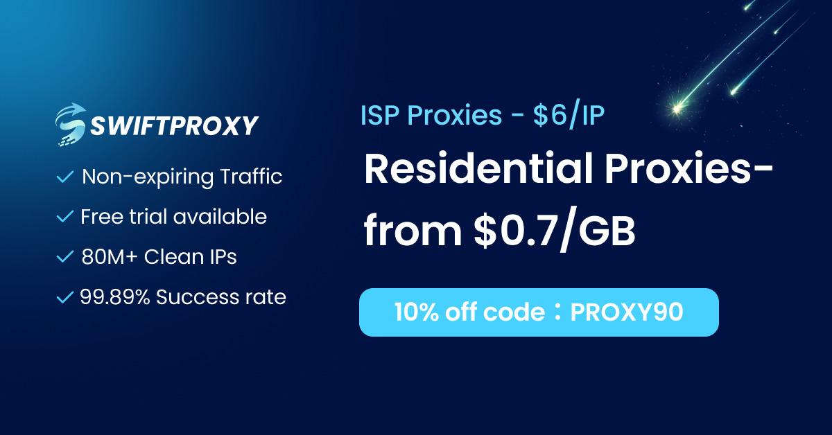 Swiftproxy Review 2026: High-Performance Residential Proxy Network for Modern Data Operations