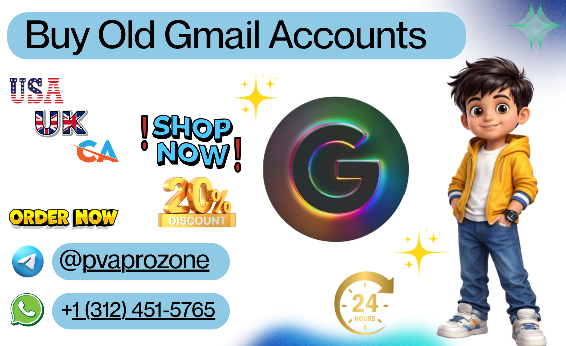 2 Steps To Buy Old Gmail Accounts In Bulk (PVA, Aged)