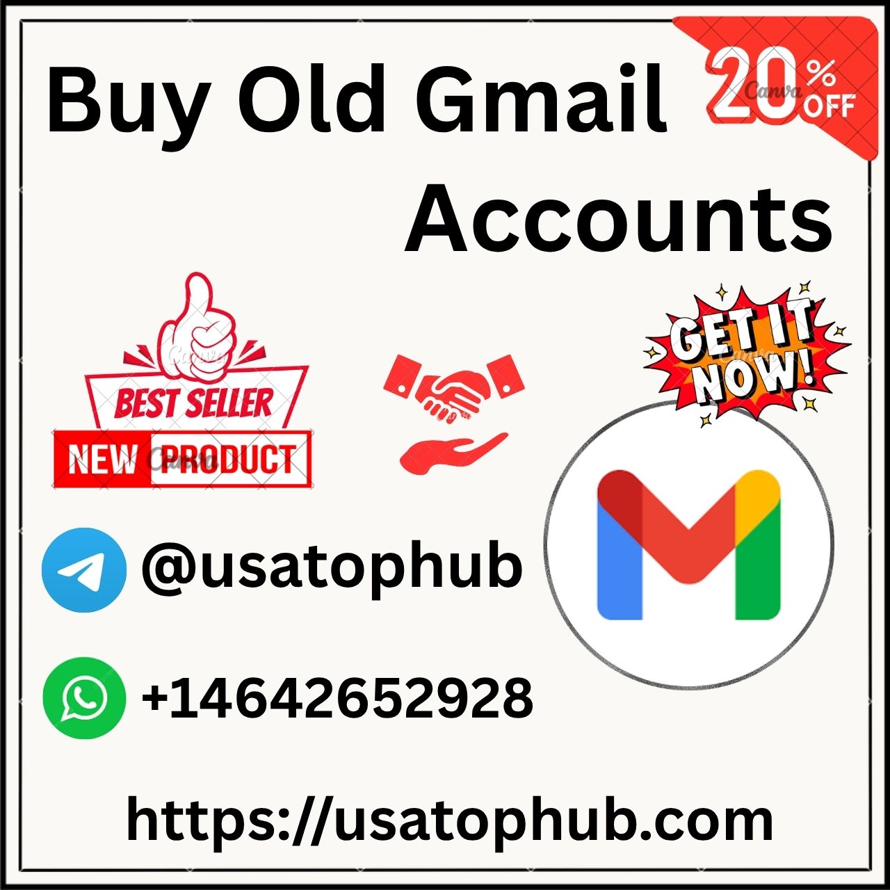 Buy Old Gmail Accounts – Verified, Aged & Secure (PVA & Trus