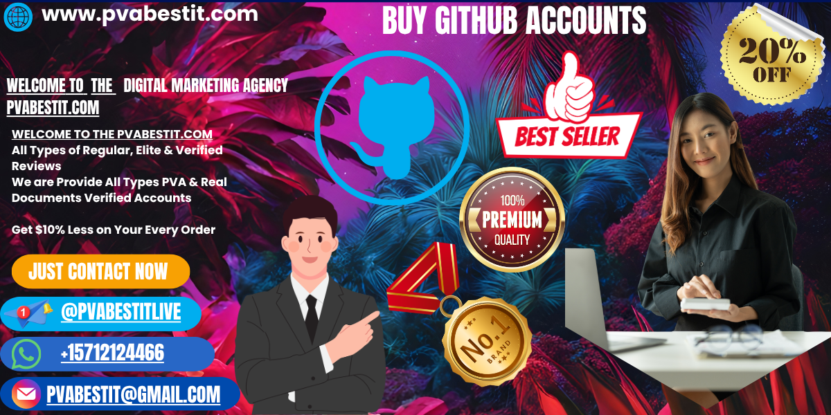 Best 7 Reliable Solutions to Buy GitHub Accounts with Active