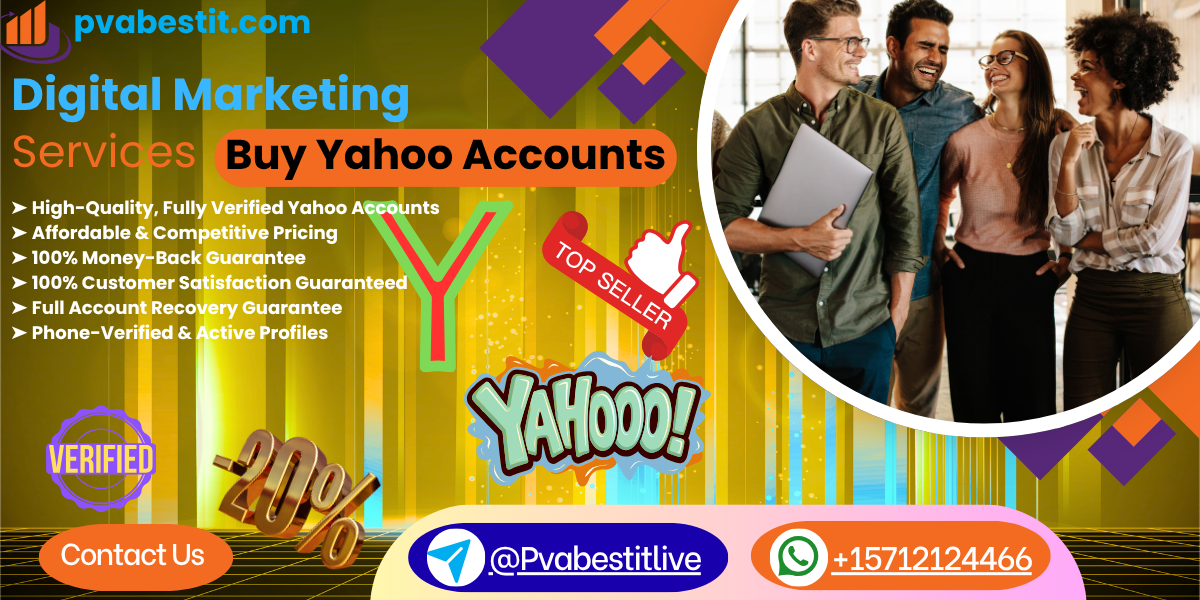 Top 10 Best Websites to Buying Bulk & PVA Yahoo Accounts in 