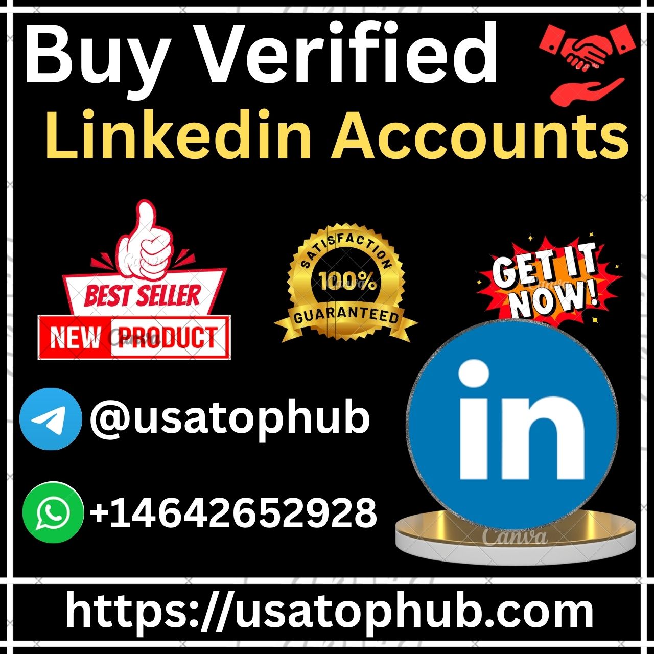 Buy LinkedIn Accounts – 100% PVA, Aged & Bulk.