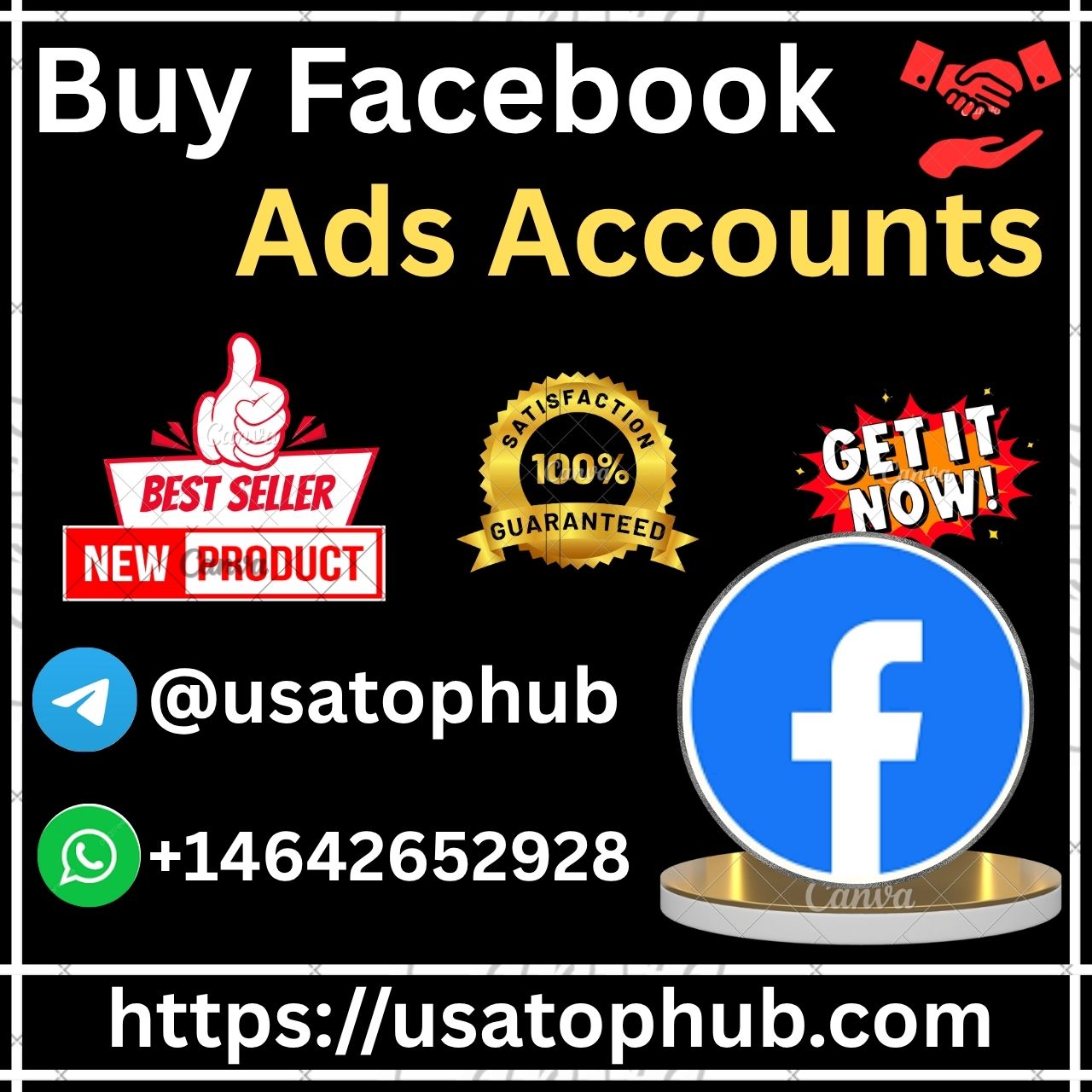 Buy Facebook Ads Account – 100% Safe & secure.