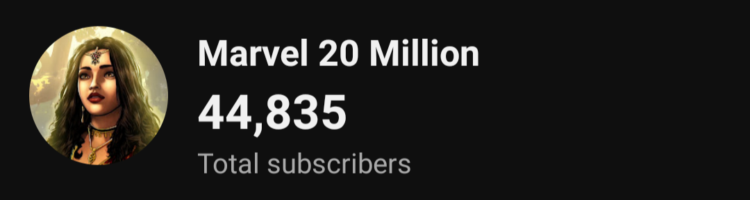 Marvel 20 million 