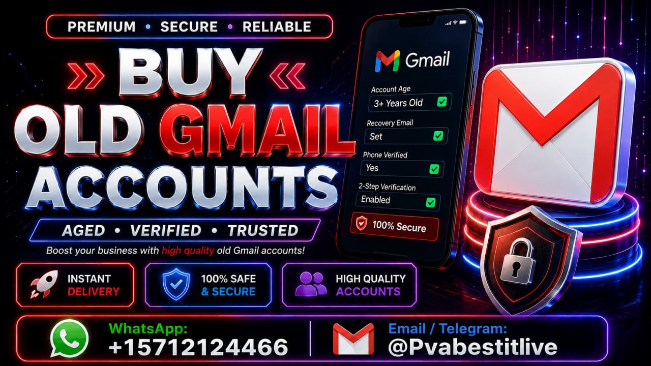 294 Ways to Purchase Old Gmail Accounts in USA (G2G,Scribd,P