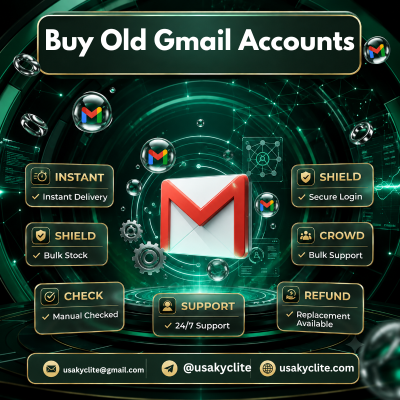 Gmail 999 Sites to Buy old Gmail Accounts- Gmail Selling | G