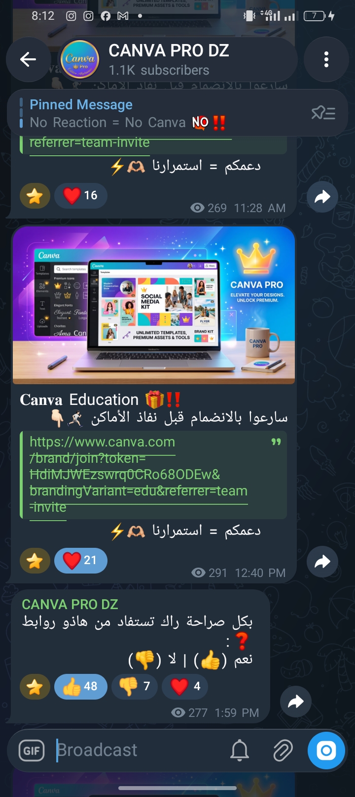 CANVA PRO DZ 