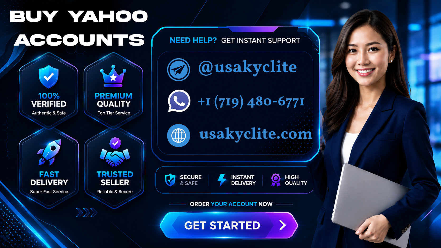 Best 821 Trusted Sites for Buying Yahoo Accounts (G2G,BHW,Mi