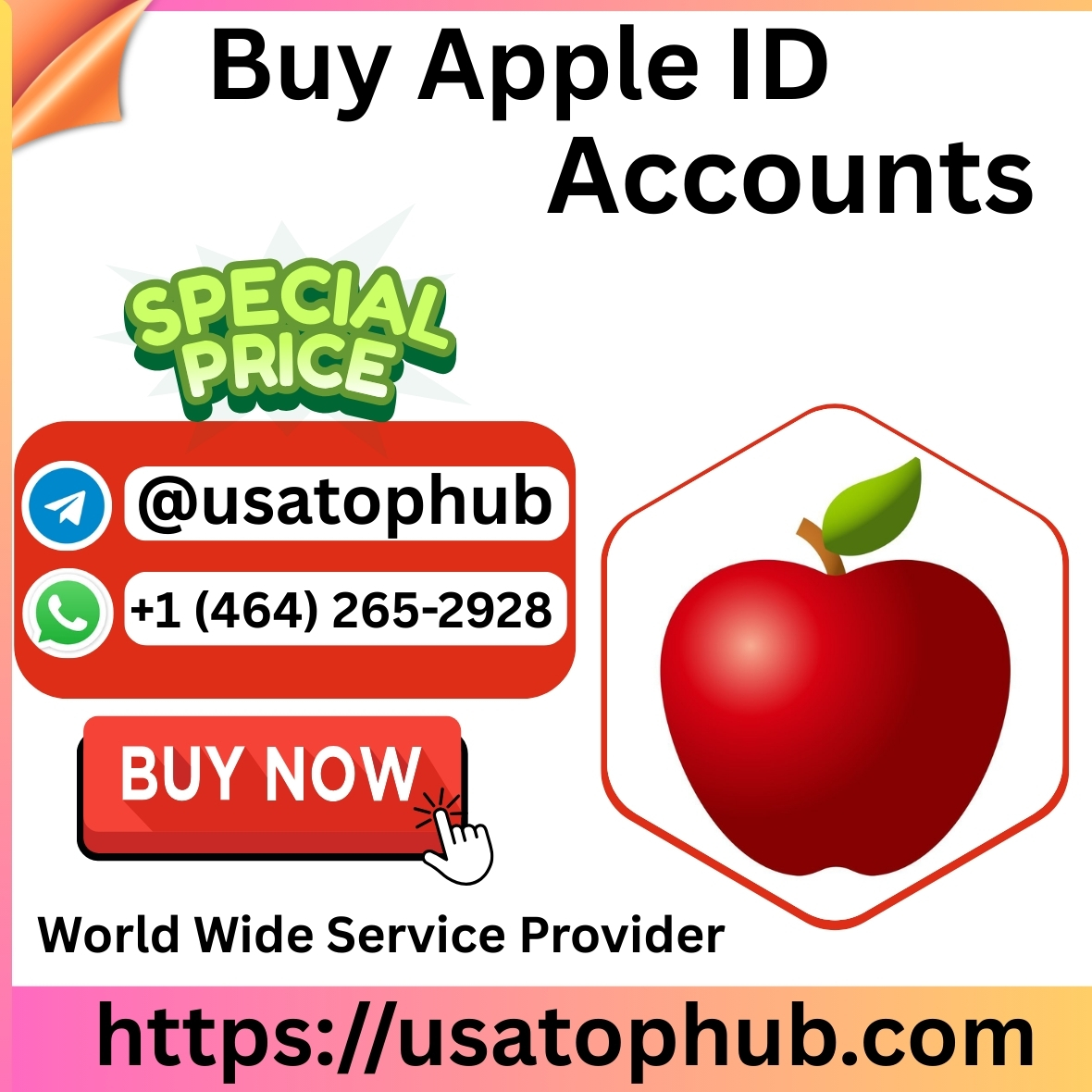 Buy Apple ID Accounts – Verified, Aged & Secure (PVA & Trust