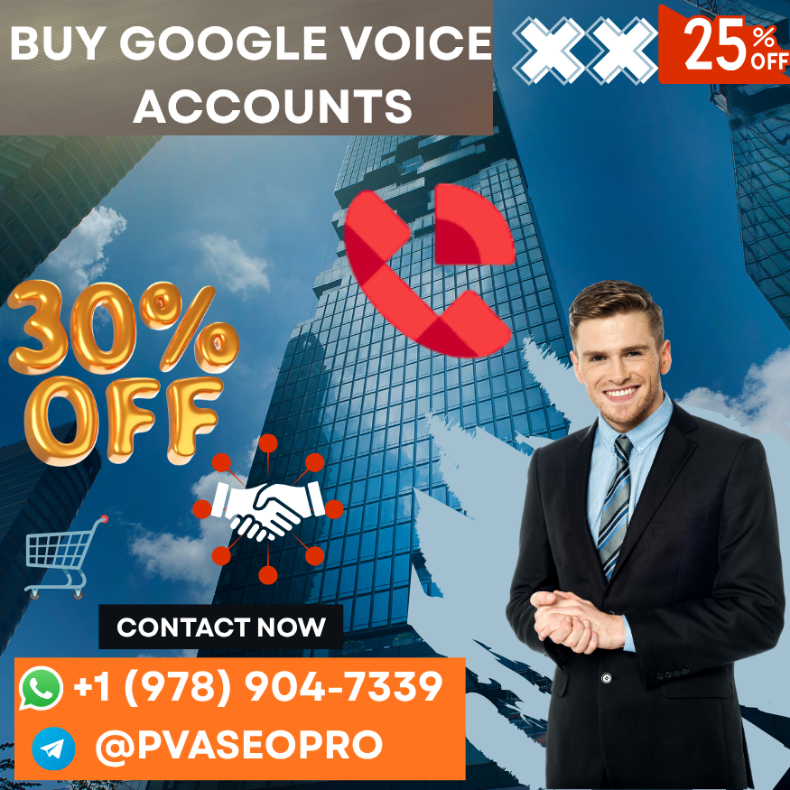 Buy Google Voice Accounts ' Verified Fresh & Old Accounts 20