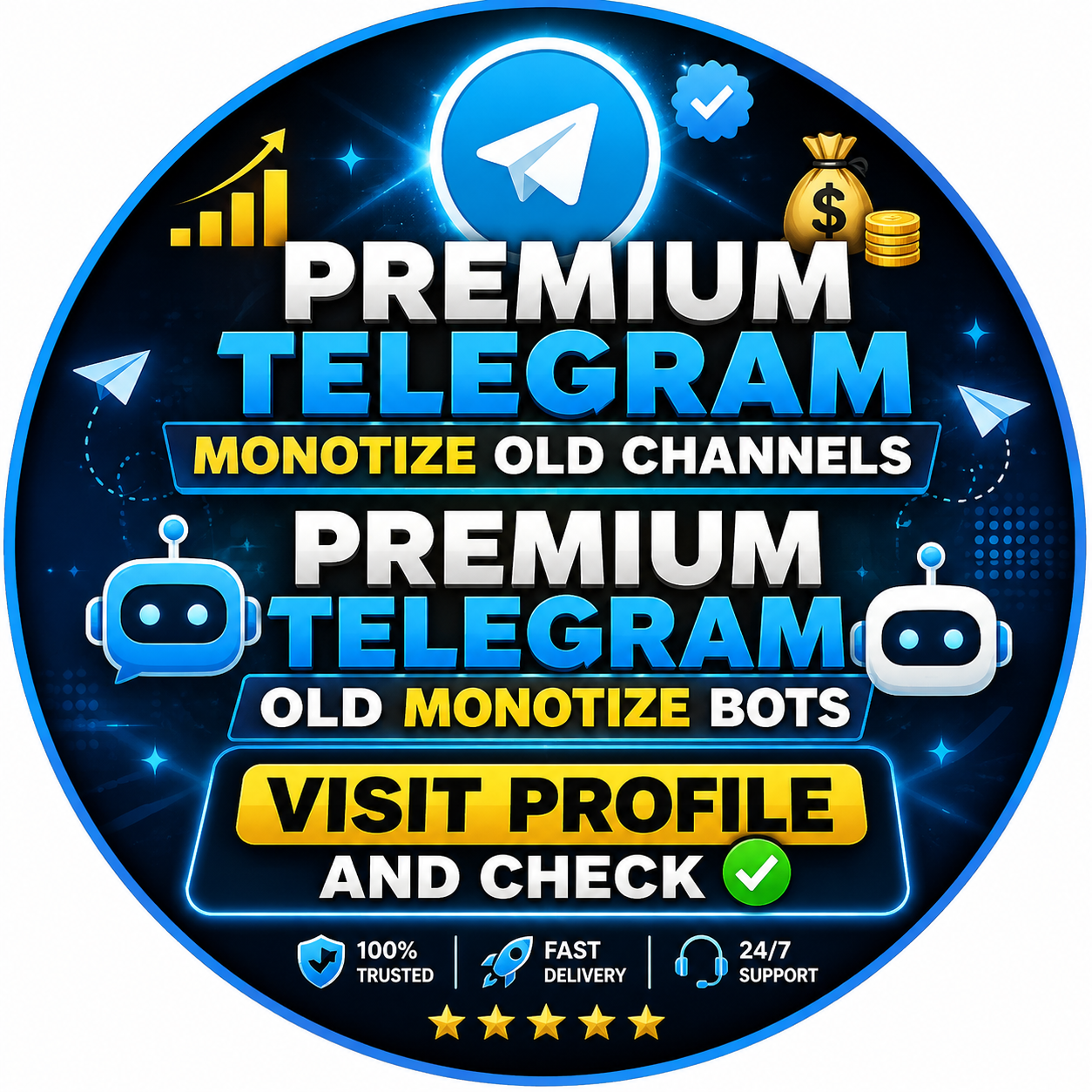 Premium Telegram Bots | Visit profile Cheapest Channel 