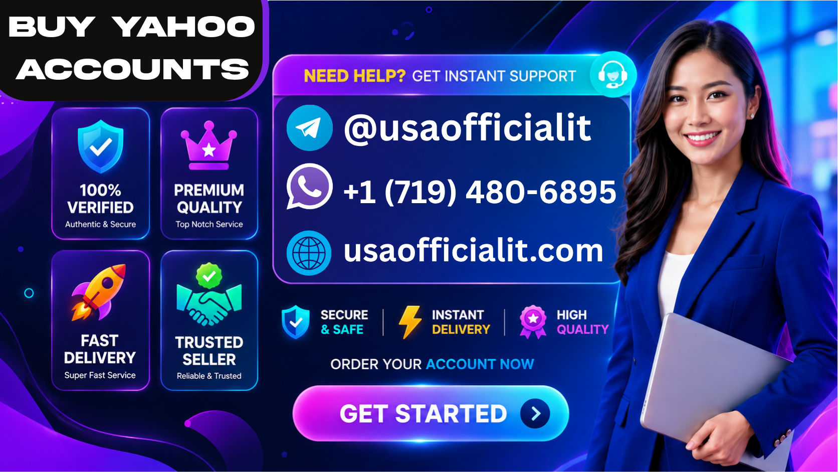 758 Reliable Sources to Buy & Sell Yahoo Email Accounts in U