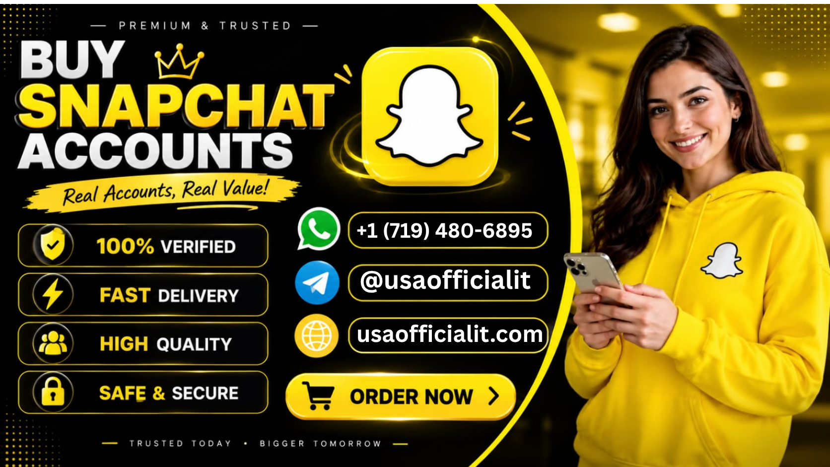 Top 685 Trusted Sites to Buy & Sell Snapchat Accounts Worldw
