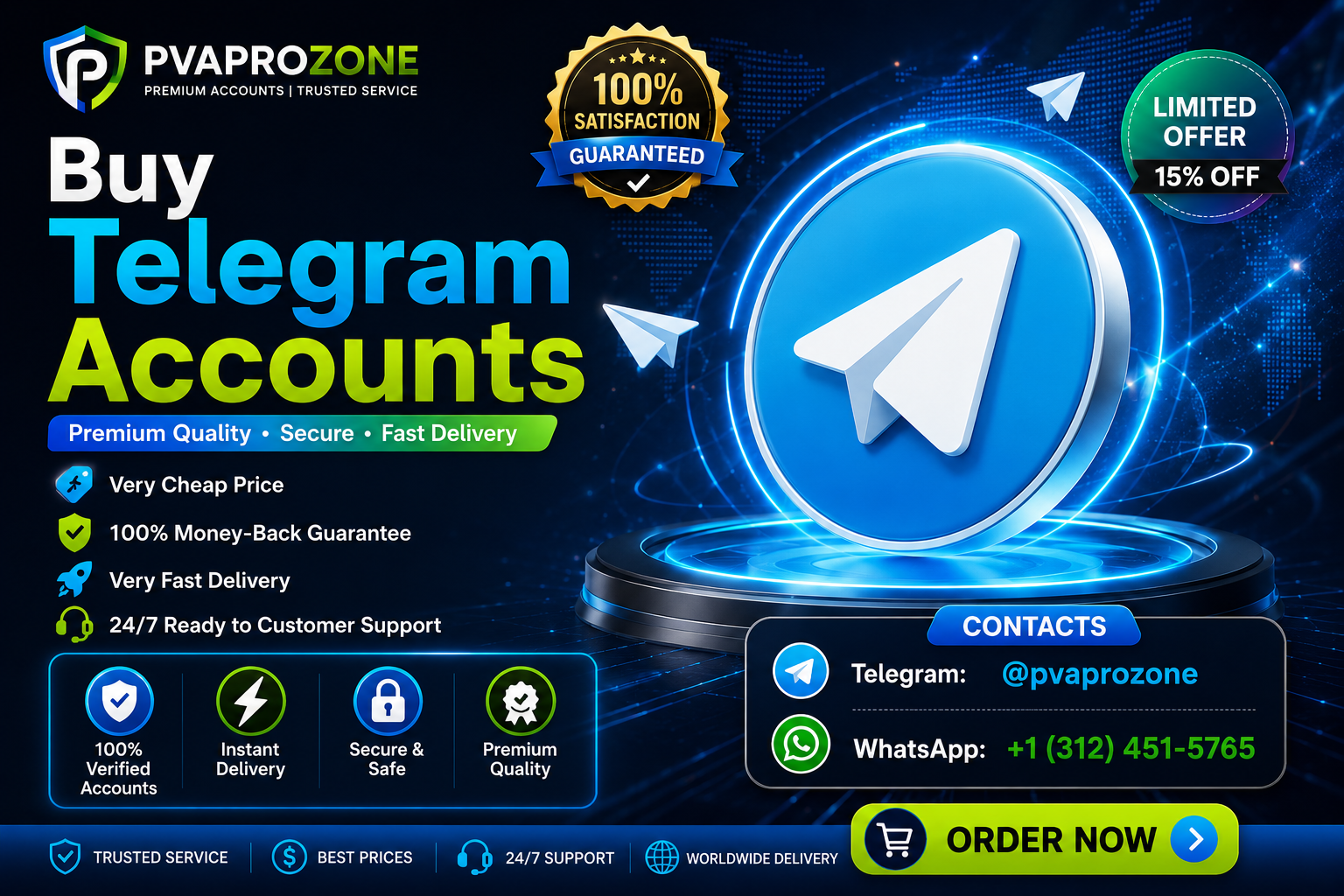 9 Best Places to Buy Telegram Accounts in Bulk - Full Guide