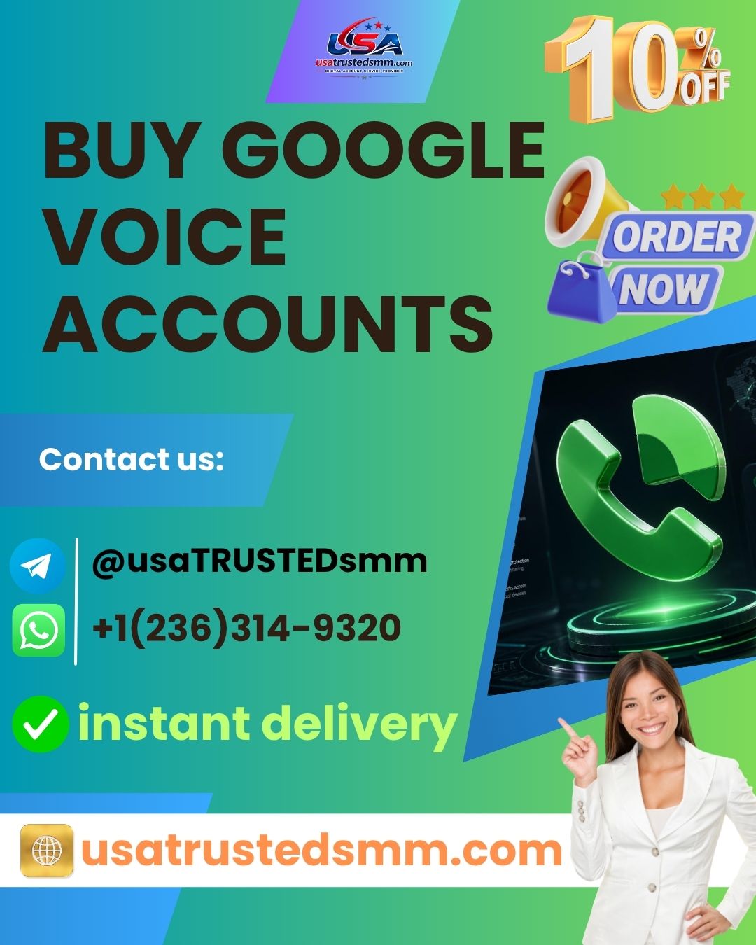 Top 10 Places to Buy Google Voice Accounts in usa