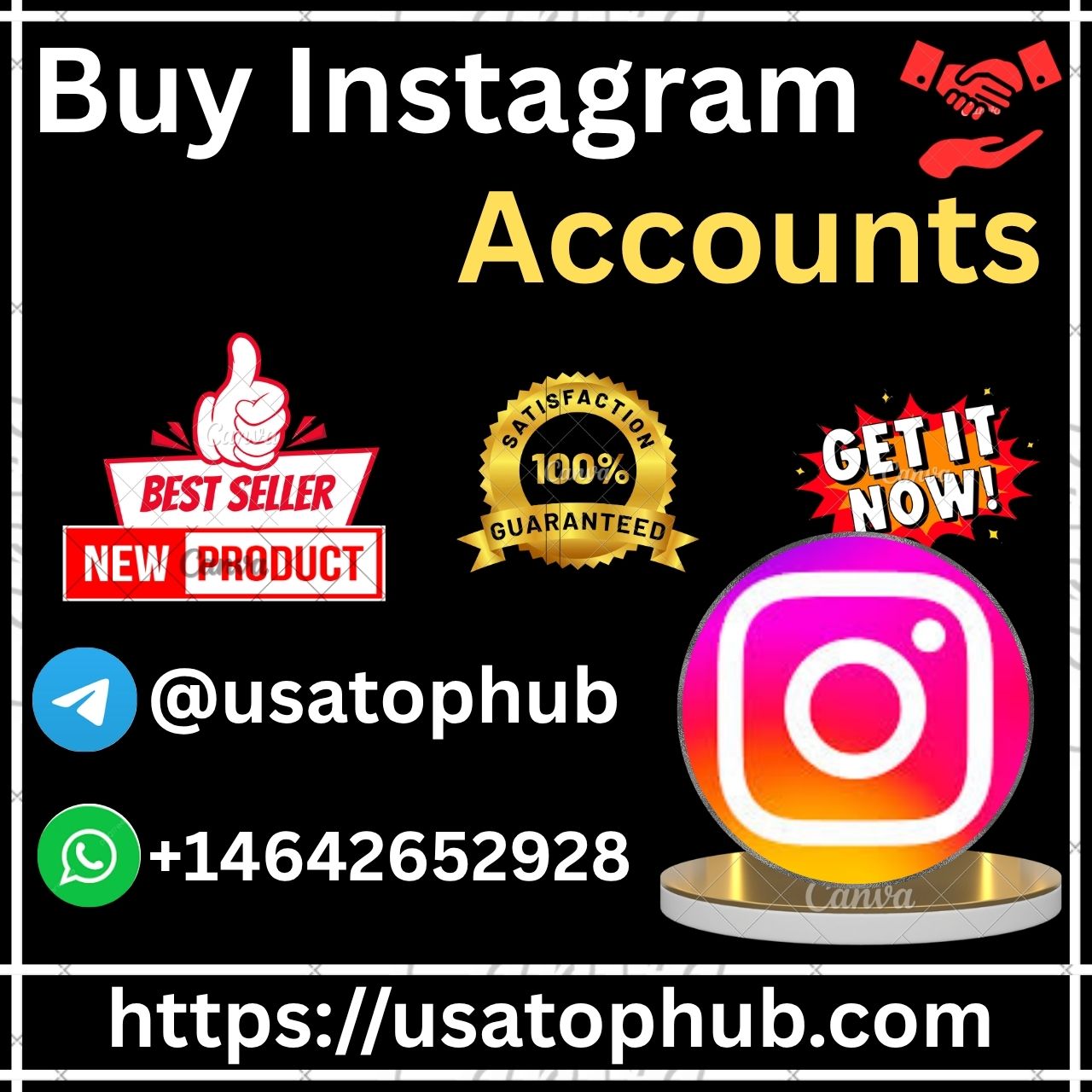 Buy an Instagram Account – 100% Safe & Secure Account.