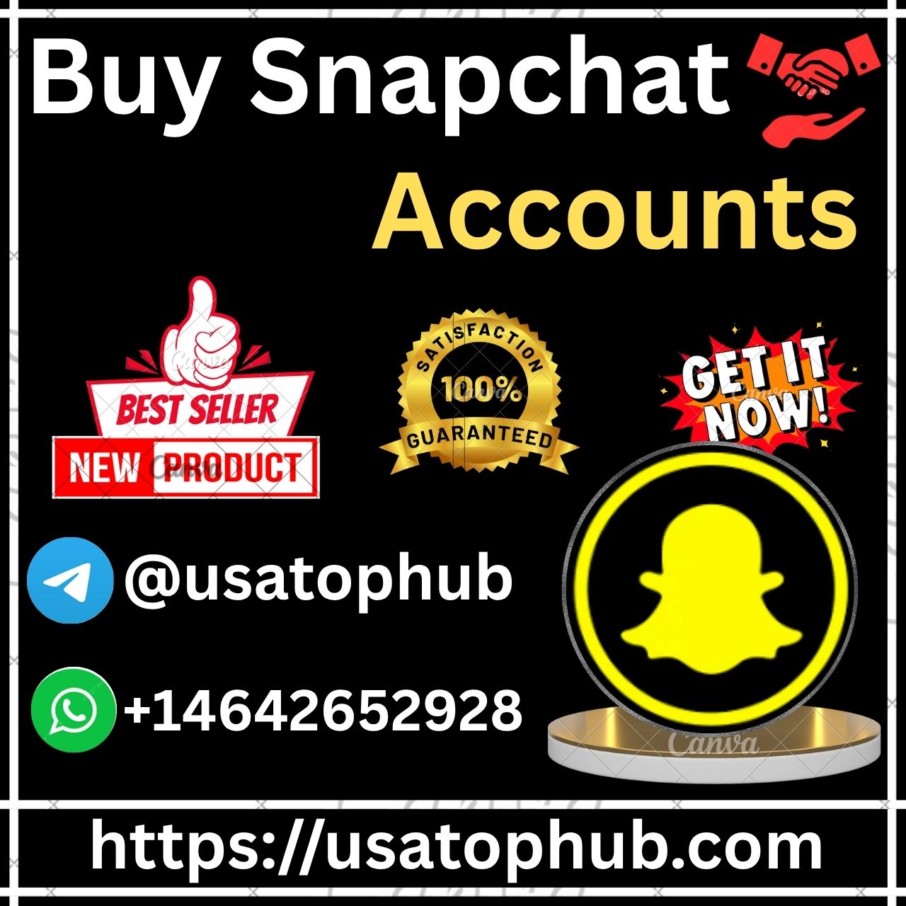 Buy Snapchat Accounts – 100 Real (Aged & PVA)