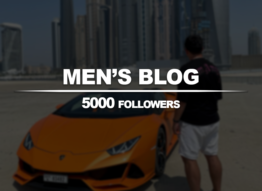 MEN'S BLOG № 3