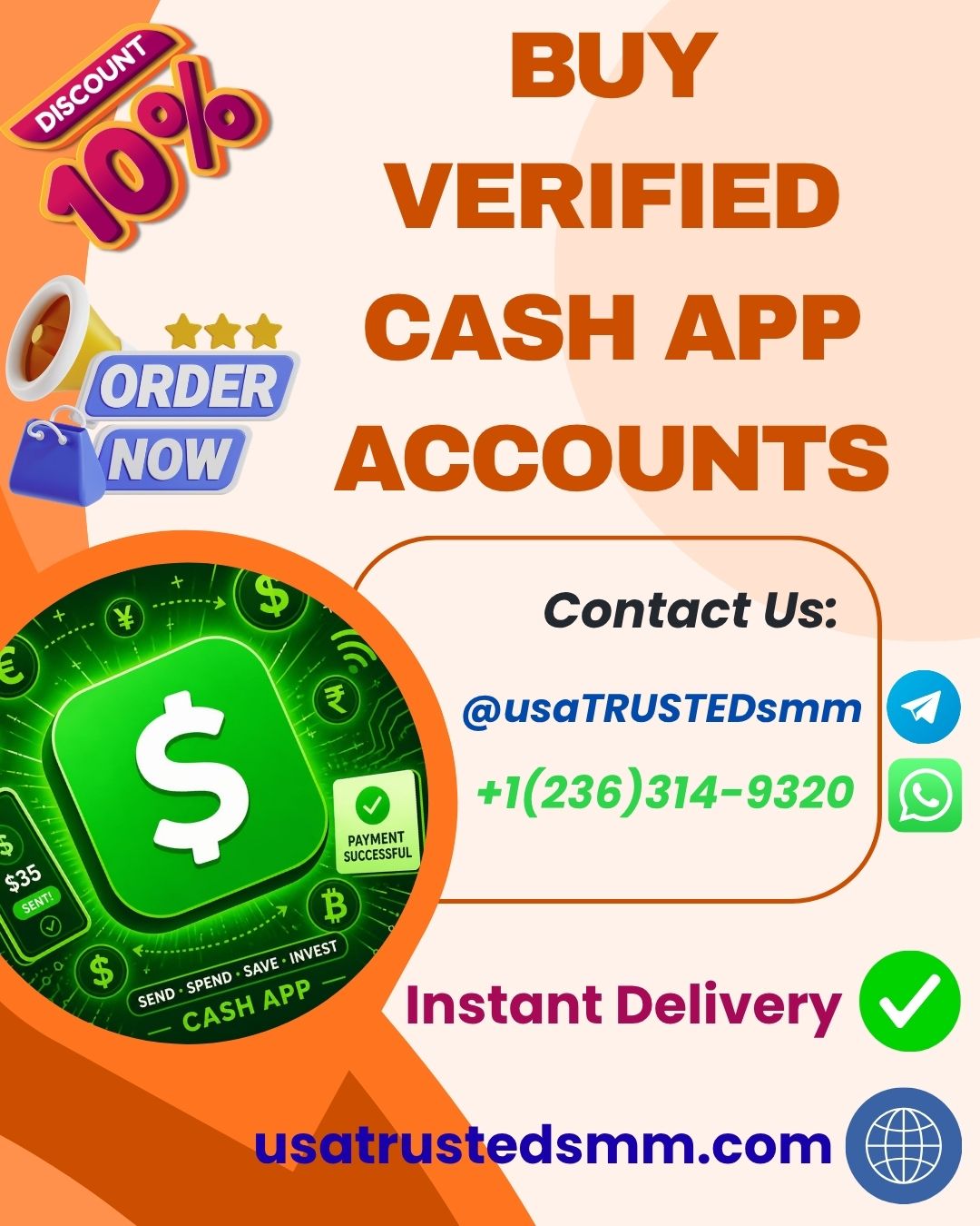 5 Best sites To Buy Verified Cash App Accounts For USA user.