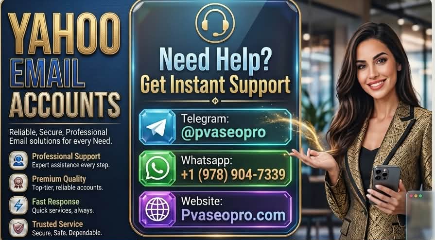 Best 390 Reliable Platforms to Buy Yahoo Email Accounts: A G