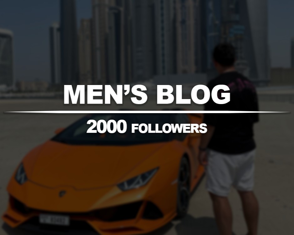 MEN'S BLOG № 12