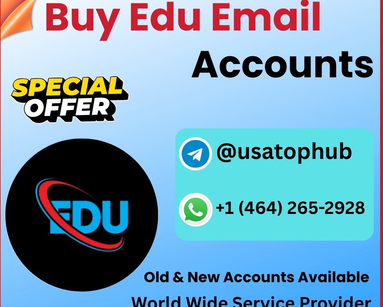 Buy Edu Email accounts – Verified, Aged & Secure (PVA & Trus