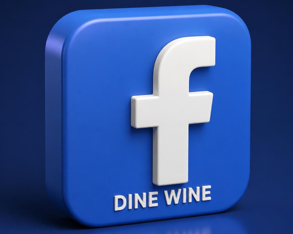 Facebook Page Dine Wine