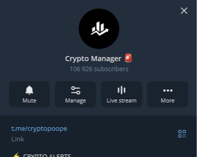 Crypto Manager 