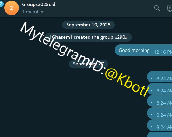 Old Public Group 2025 for Starting a Business. MyID:@Kbotl
