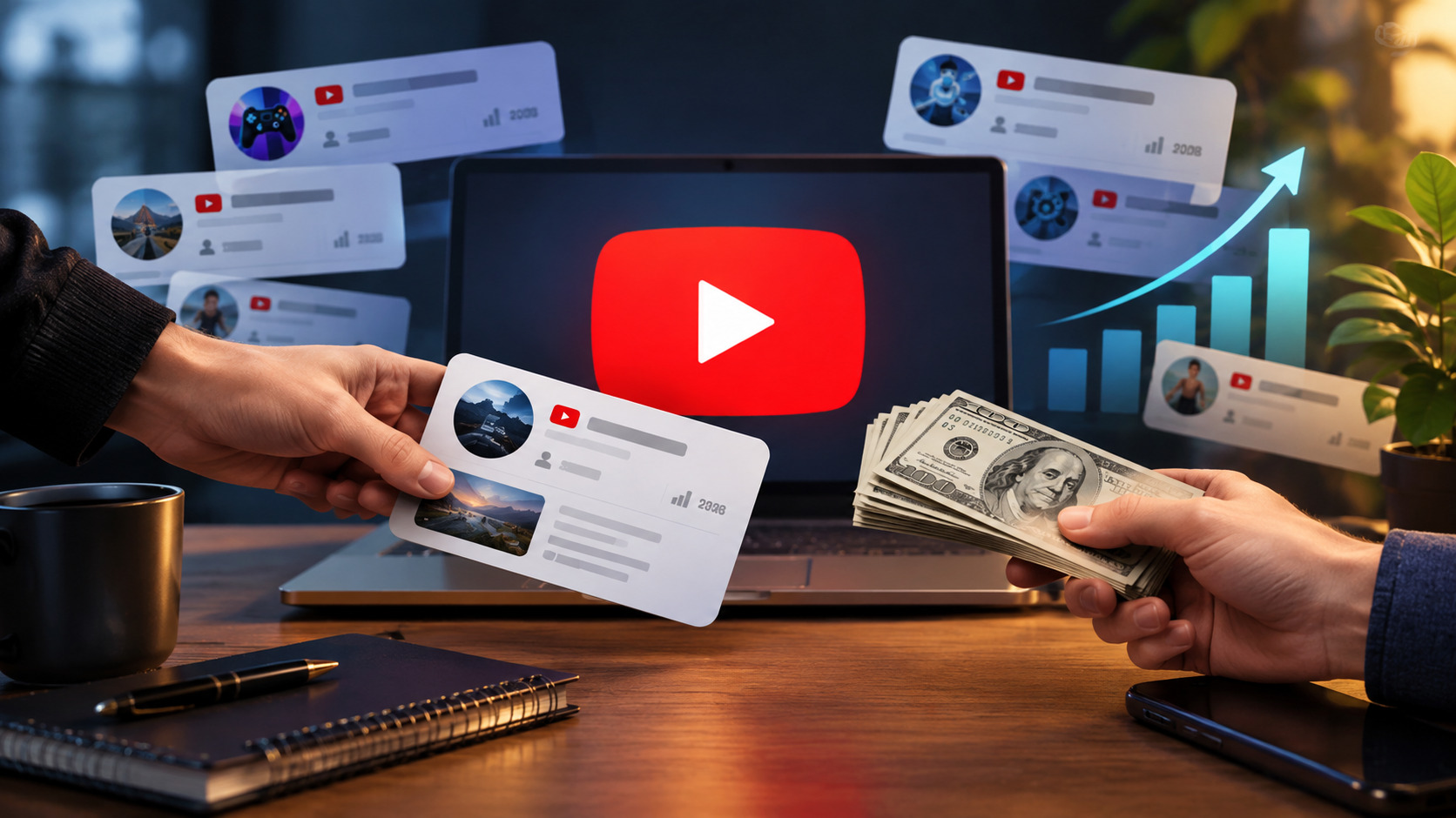 Лучшие сайты для покупки YouTube-канала: ТОП-5 площадок