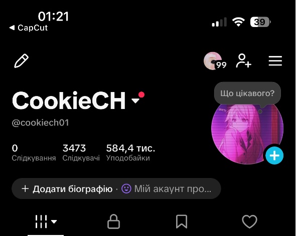 3400+ subscribers | 580k likes