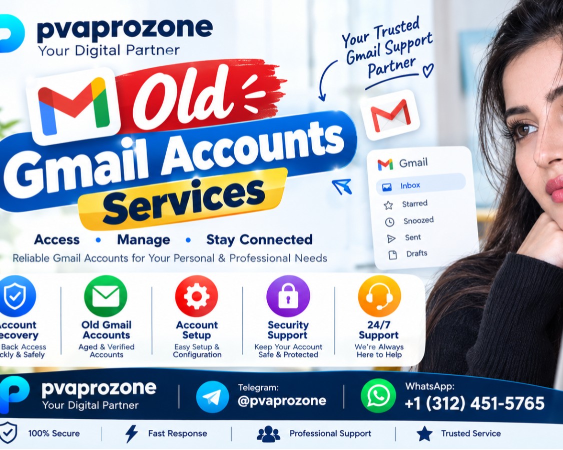 13 Top Ways Buy Gmail Accounts (Phone-Verified, Aged, Real)