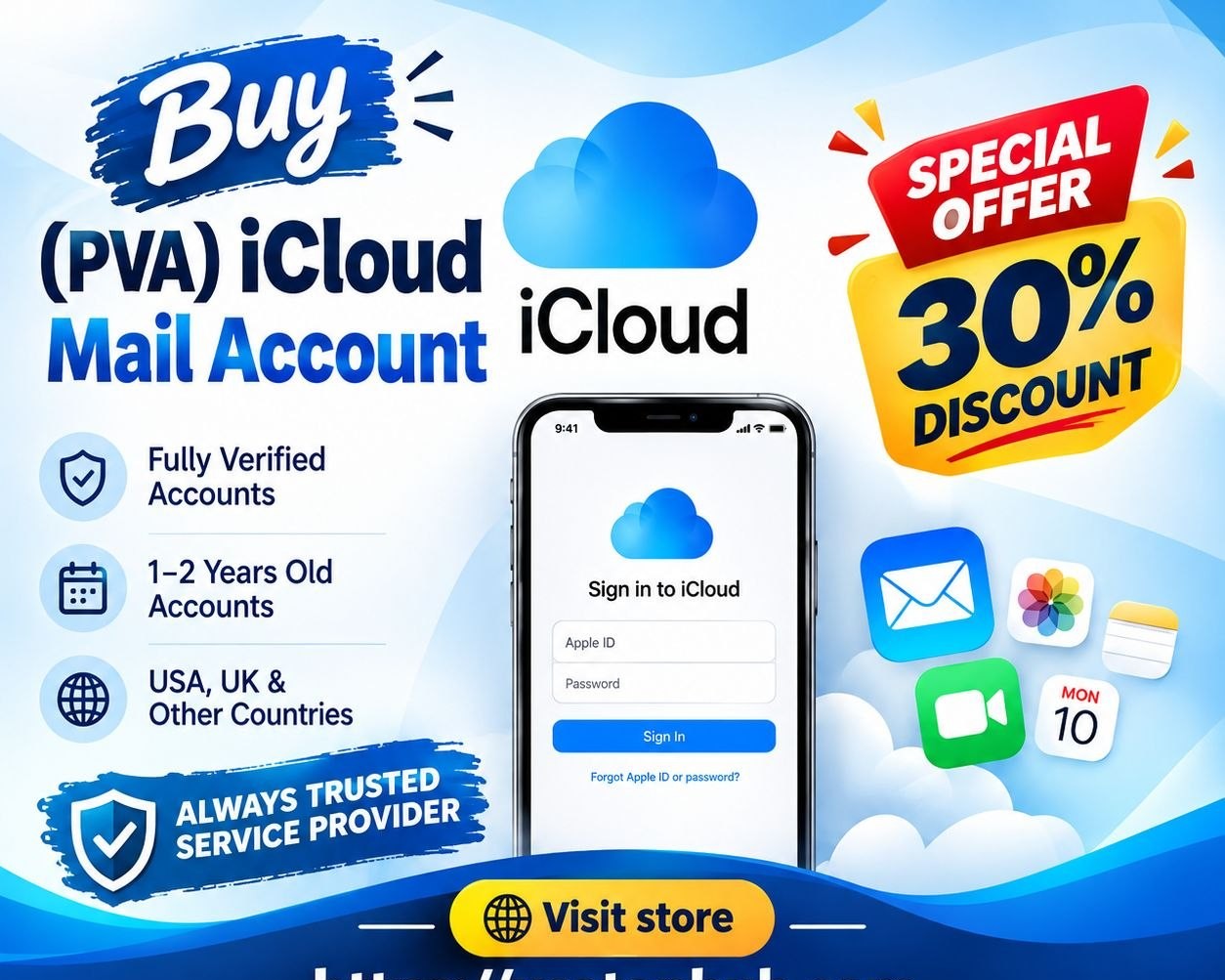 Buy iCloud Mail Accounts – Verified & Ready
