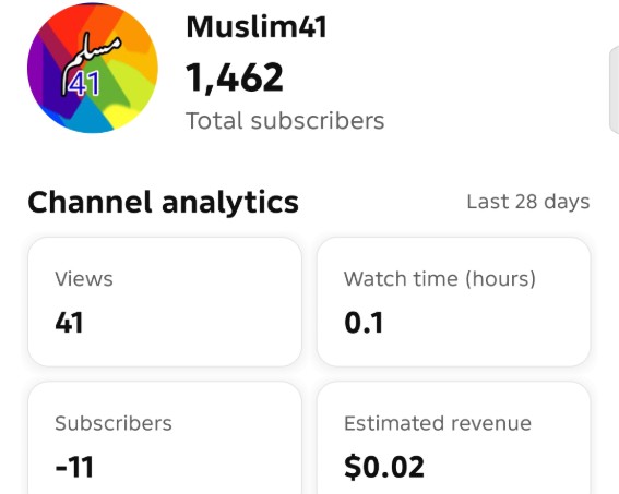 YouTube channel