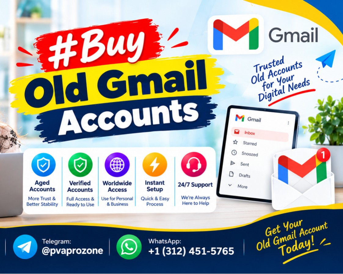 Top 3 Sites to Buy Gmail Accounts: Aged, PVA & Bulk