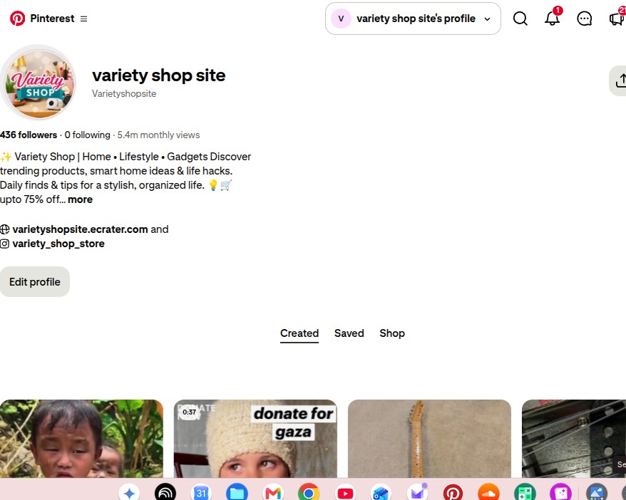 variety shop site