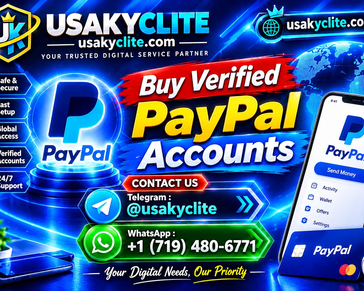 How to Safely Buying a Verified PayPal Account in 2026 US,UK