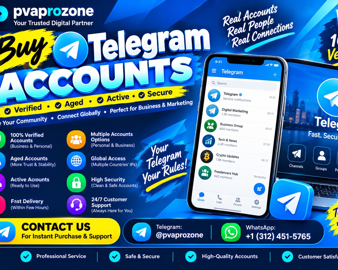 Top 21 Sites to Buy Telegram Accounts Fast in 2026