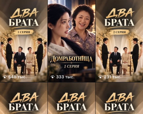 Прогретый проект по ИИ сериалам, активная аудитория 12500 юз