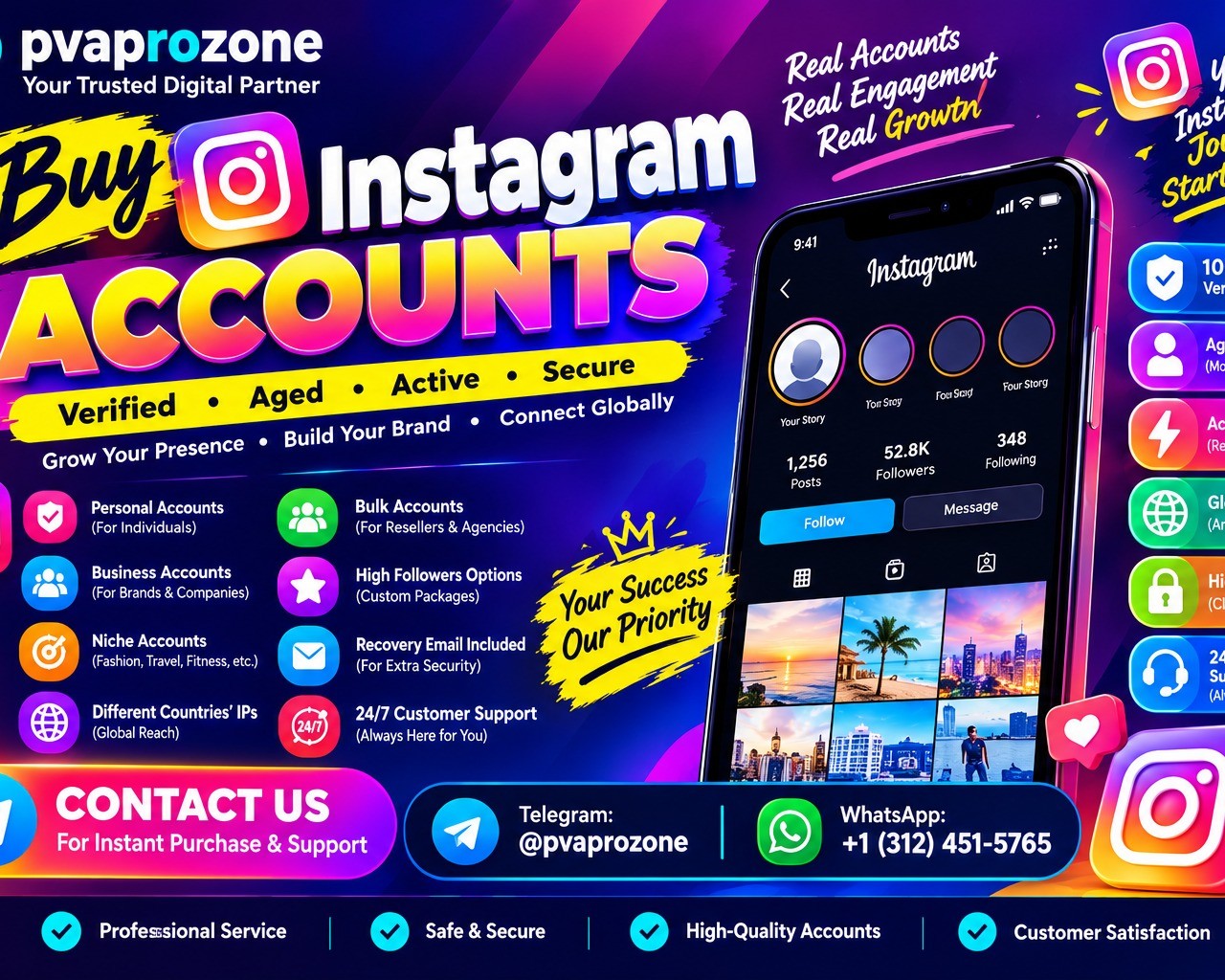 Buy Instagram AccountsBuy Instagram Accounts