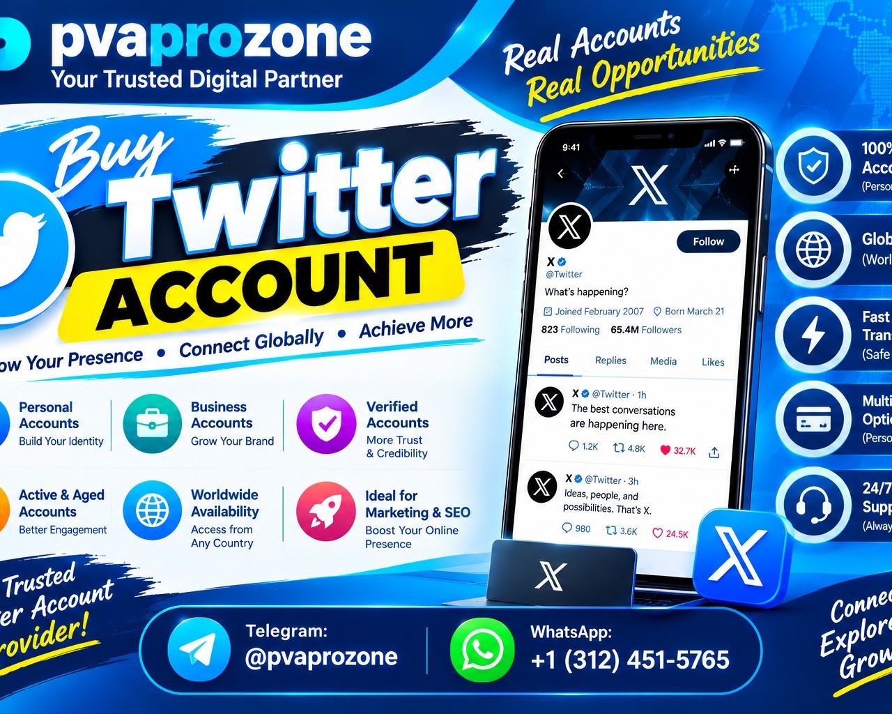 Best 11 Sites to Find Aged Twitter Accounts for Sale (8)