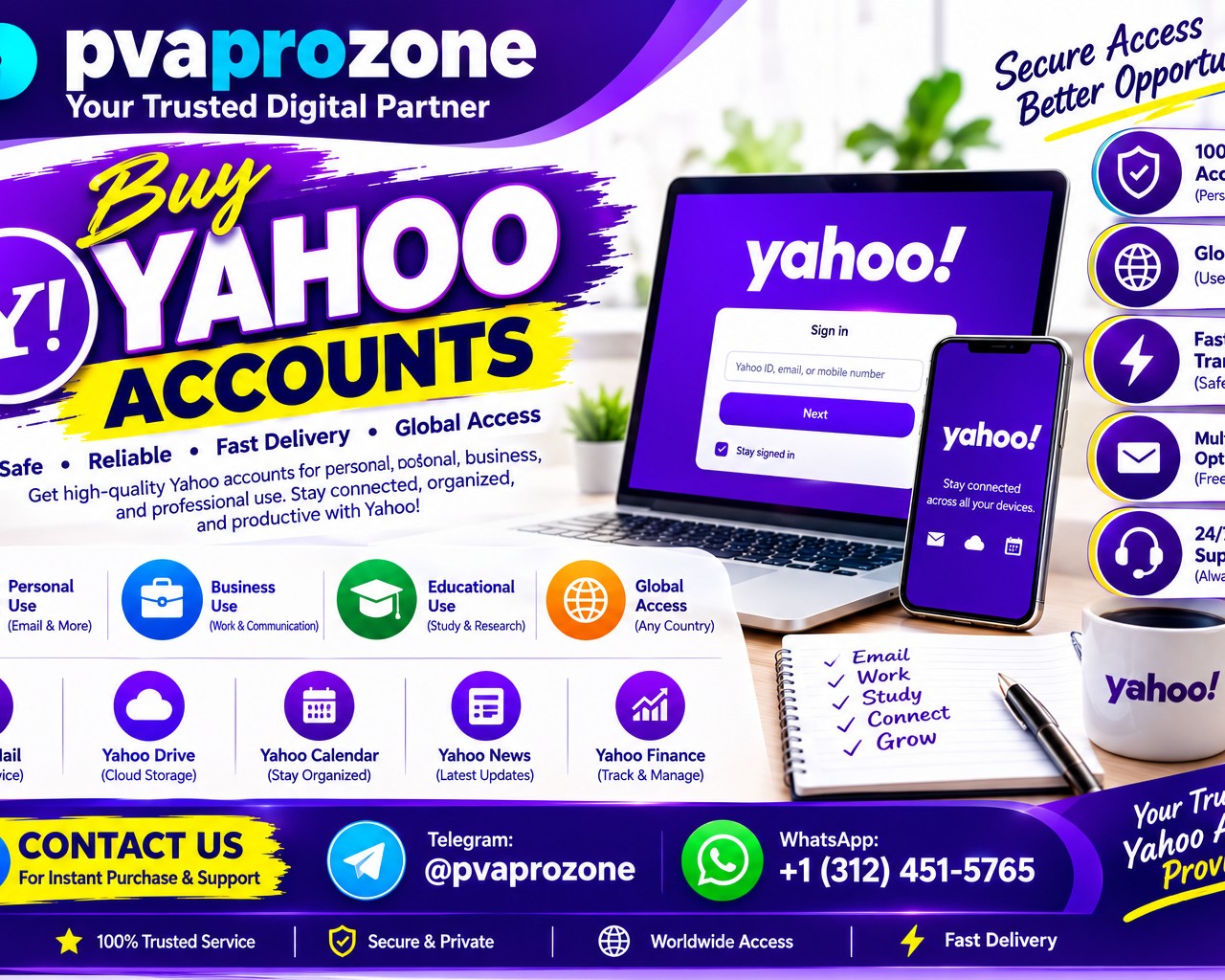 Top 02 Sites to Buy Old Yahoo Accounts in Bulk (PVA & ...