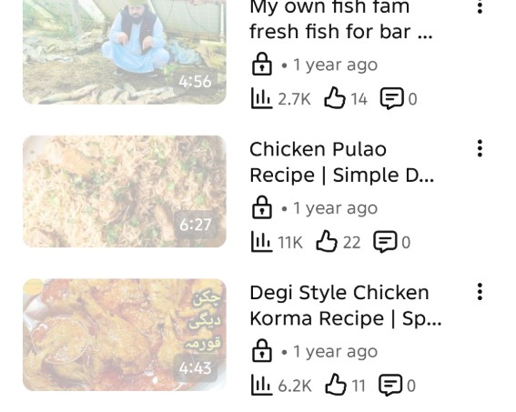 YouTube channel