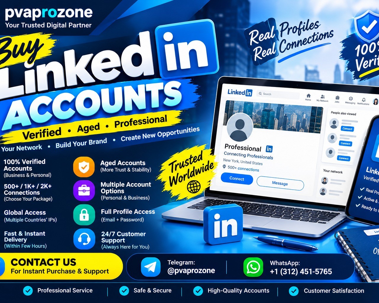 Buy Verified LinkedIn Accounts
