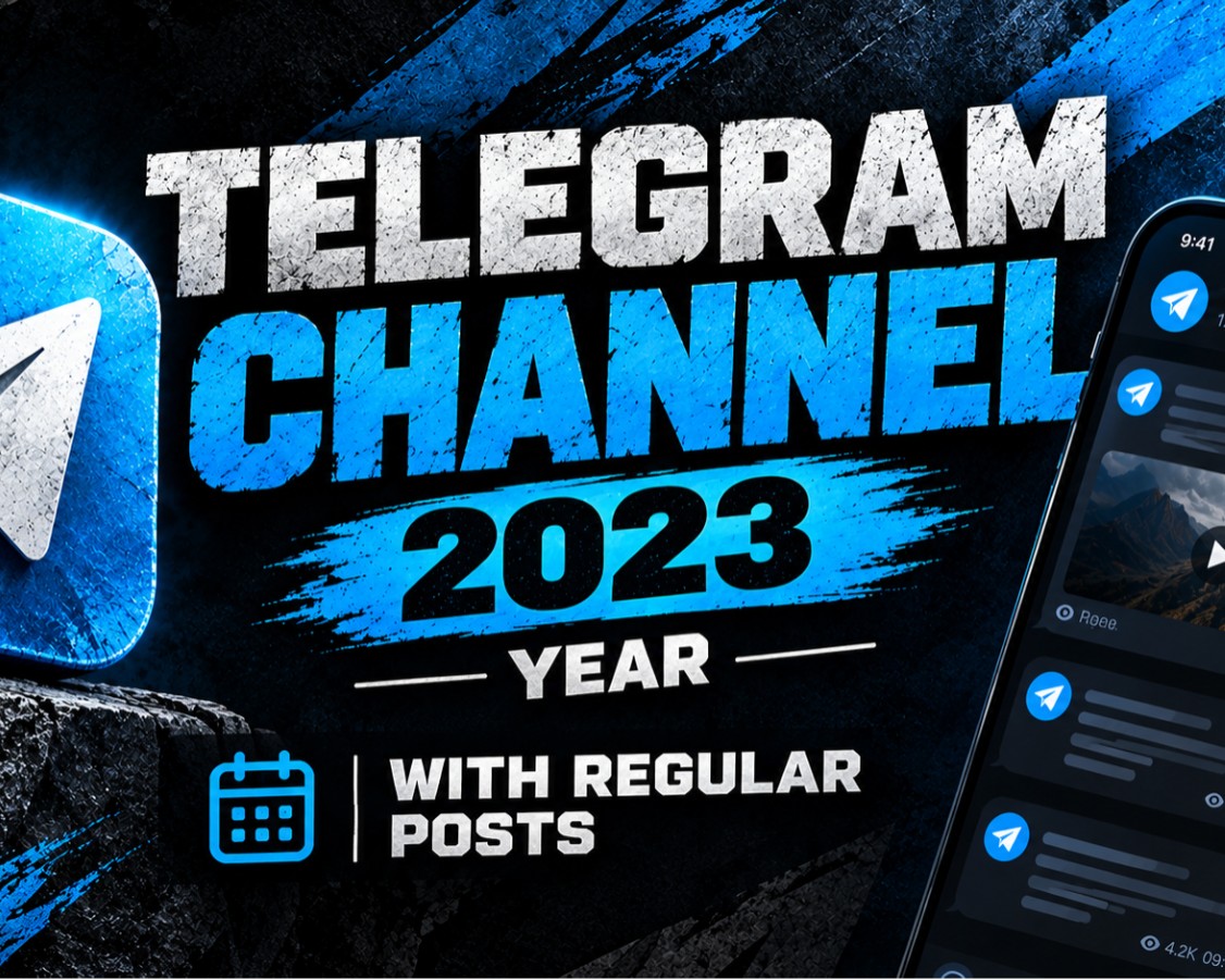 CHANNEL 2023 YEAR WITH REGULAR POSTS